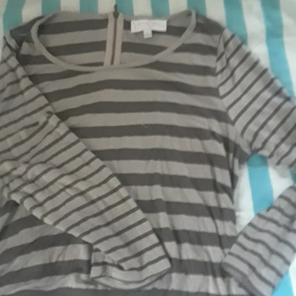 Striped Maternity Blouse
